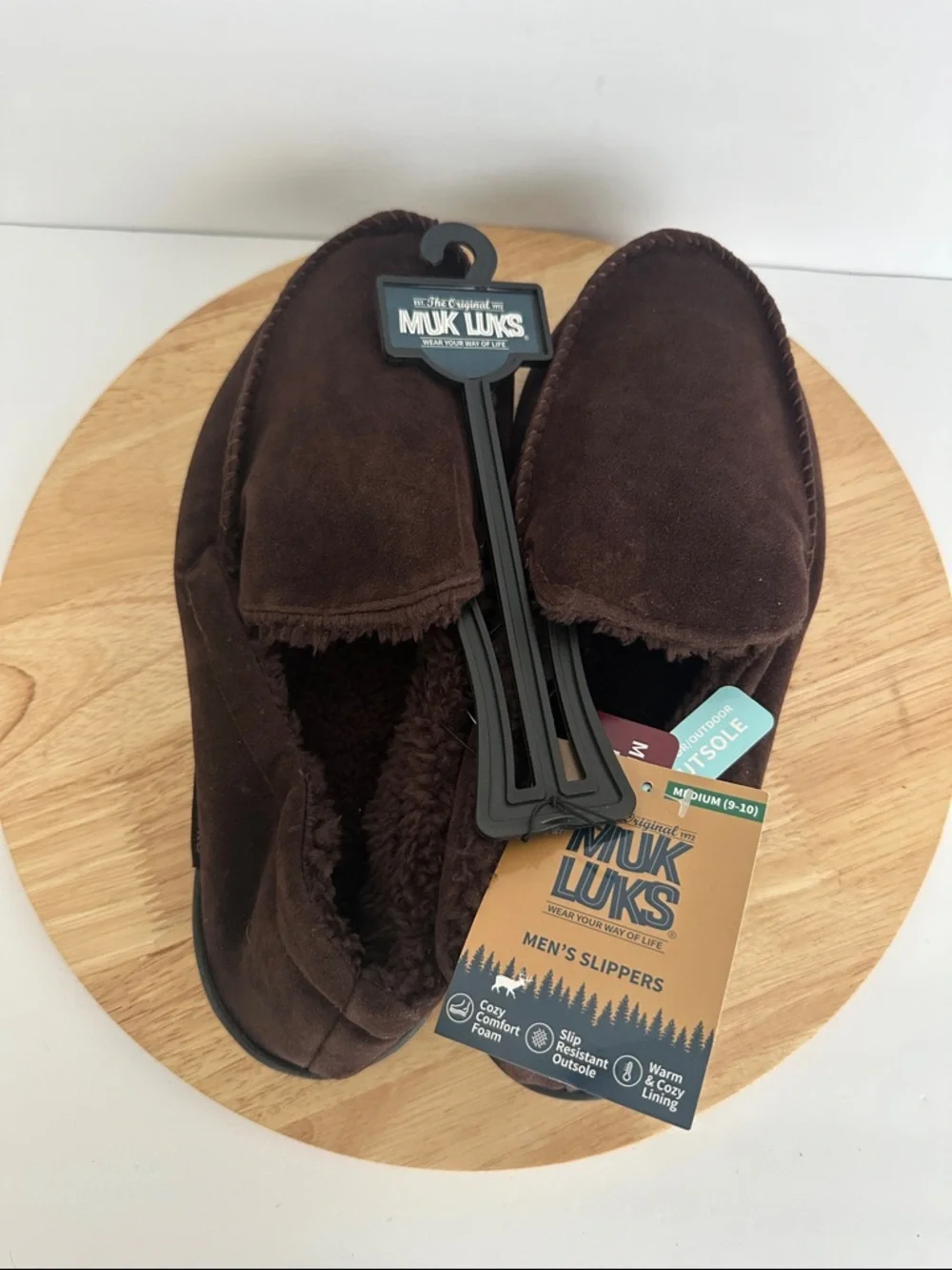 Muk Luks Mens Moccasin Slippers